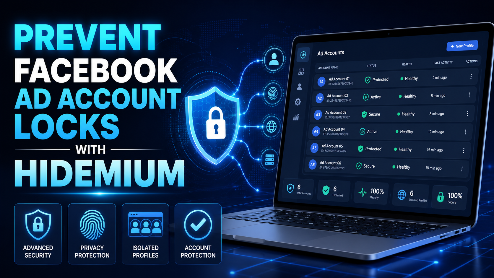 Prevent Facebook Ad Account Locks with Hidemium
